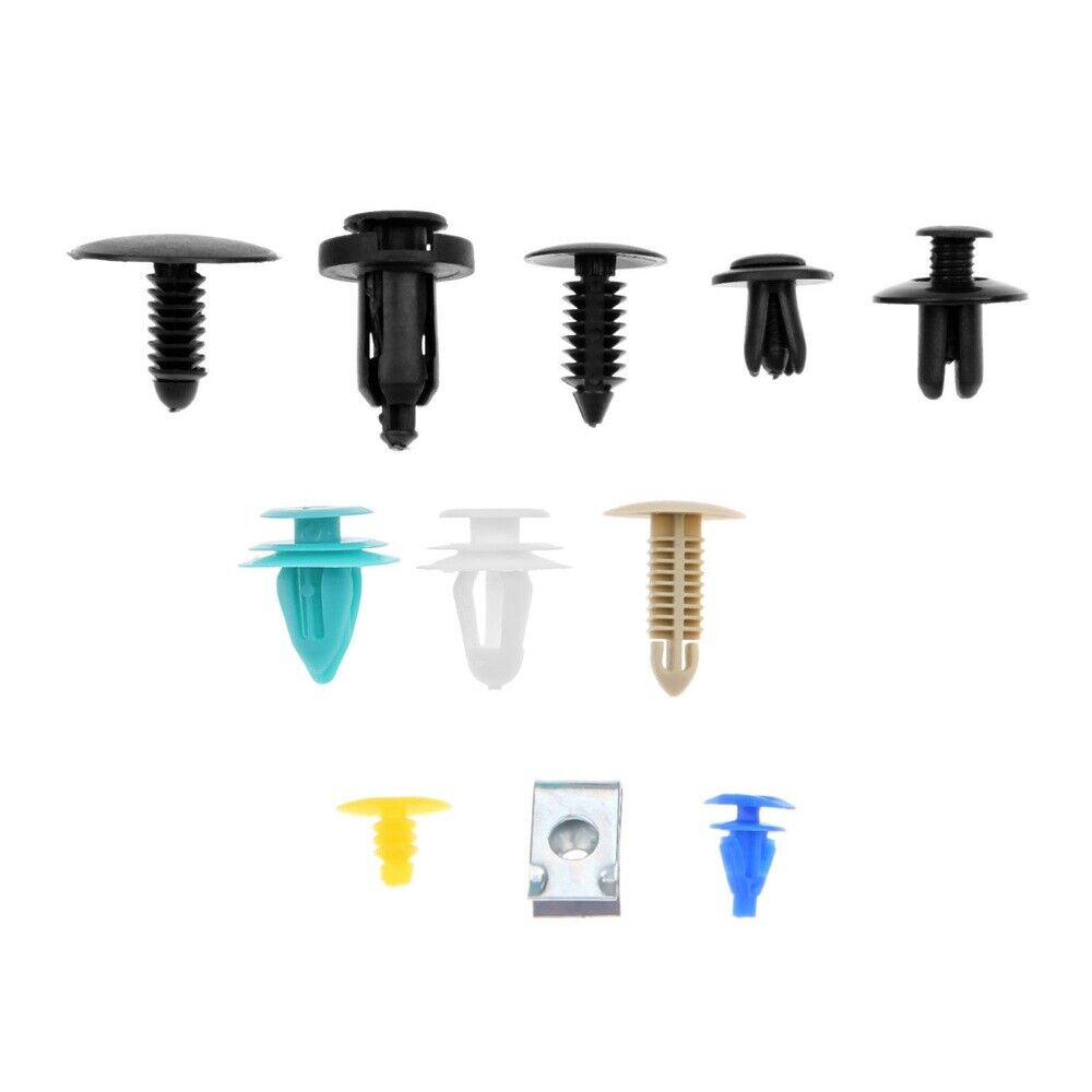 100 pcs Auto Car fender bumper door car surface 12 kinds Rivets Fastener Pins