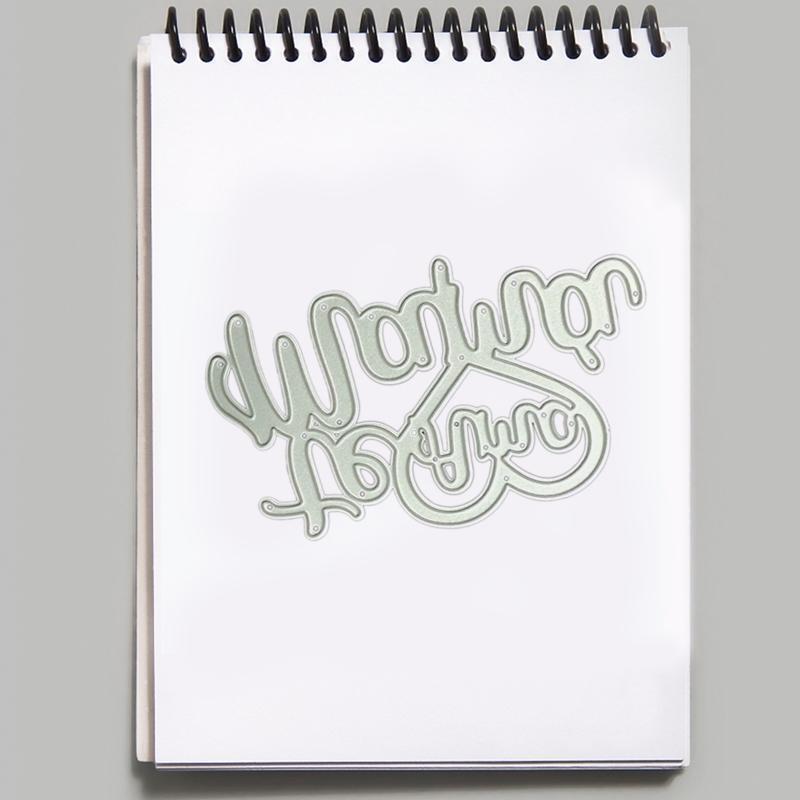 DIY Metal Cutting Dies Heart Die Stencil Scrapbooking Die Cuts for DIY Lovers