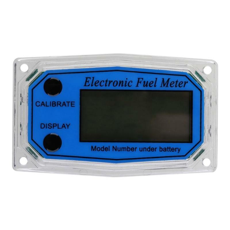 Gas Fuel Flowmeter Digital Turbine Flow Meter Display Chip Digital LCD Display