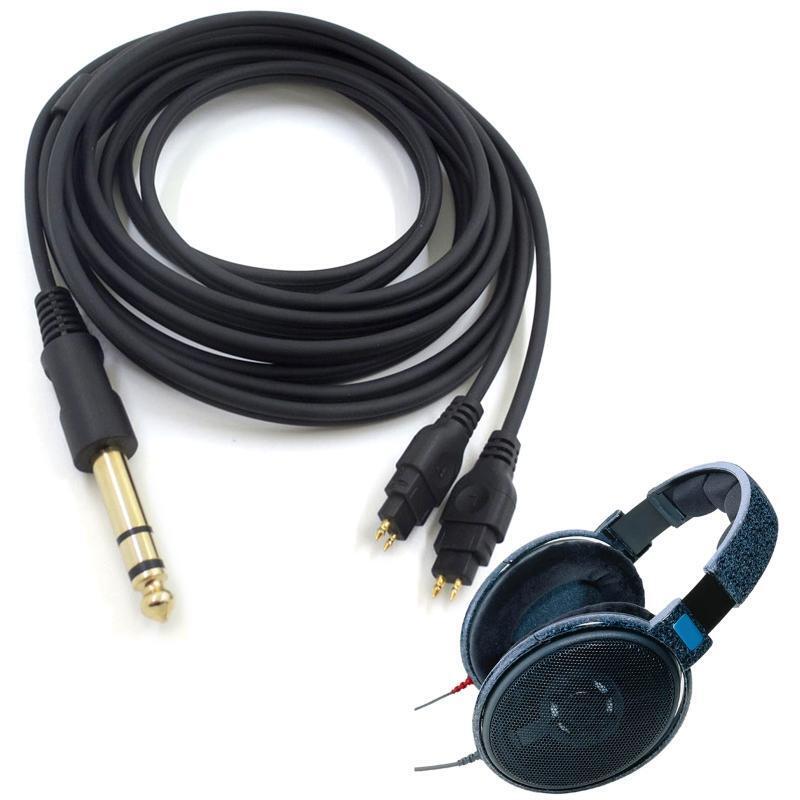 Oxygen Free Copper Core Audio Cable forSennheiser HD580 HD600 Connect Headphone