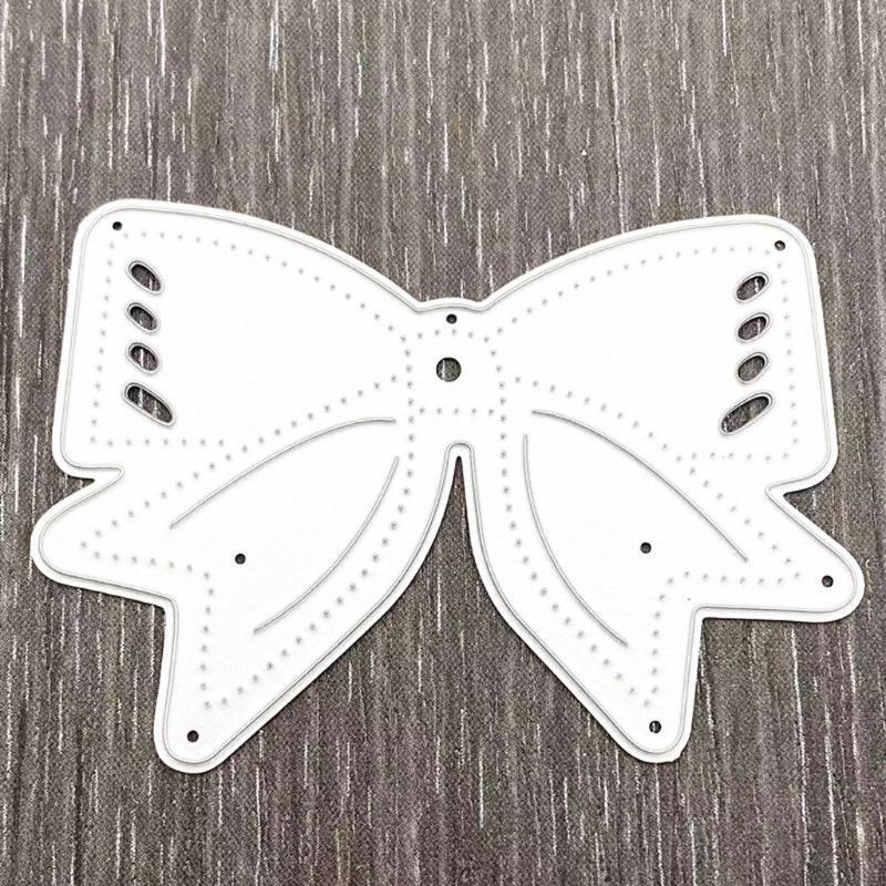 Bow Metal Cutting Dies Stencil DIY Scrapbooking Album Paper Card Template Mold