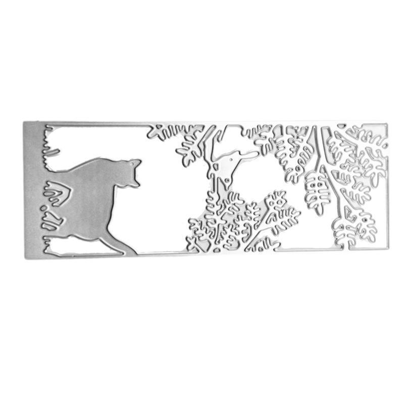 Bird Brances Cat Metal Cutting Dies Stencil Scrapbooking DIY Album Paper Card