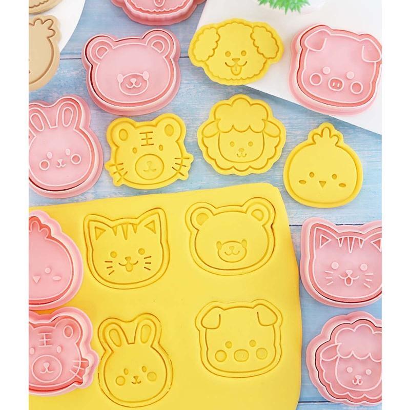 Cookie Mold Dessert Fondant Biscuit Cutter Plastic DIY Cookie Cutter Baking Tool