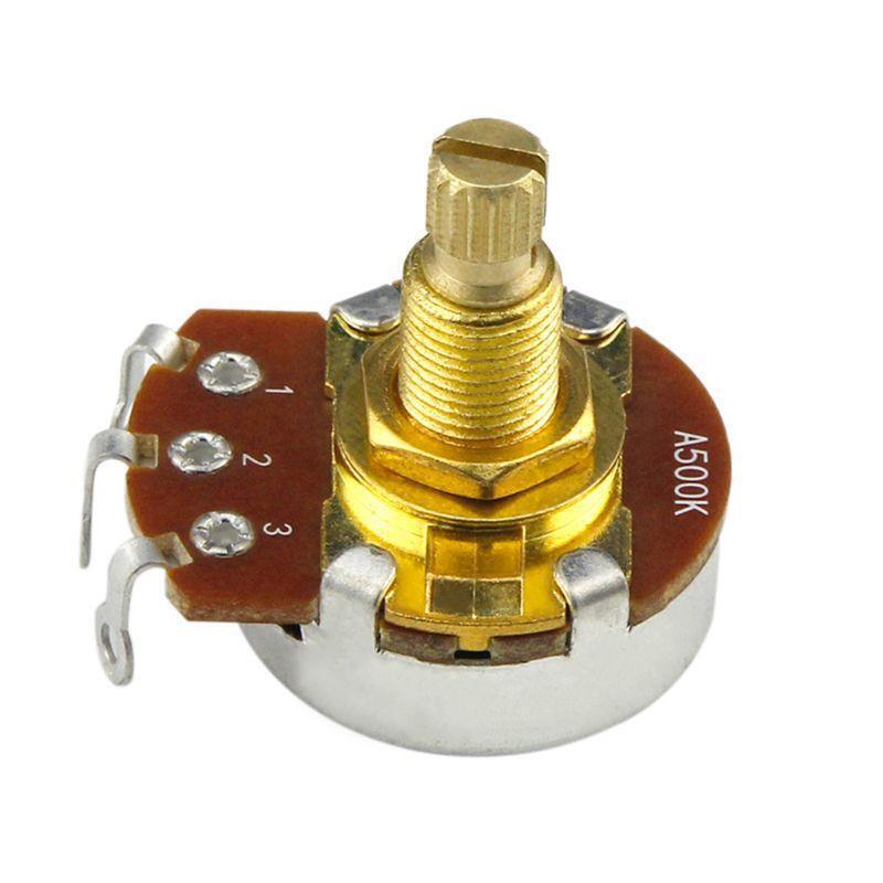 A500K Guitar Pots Volume Tone Control Potentiometer Amp Electric Guitar Parts