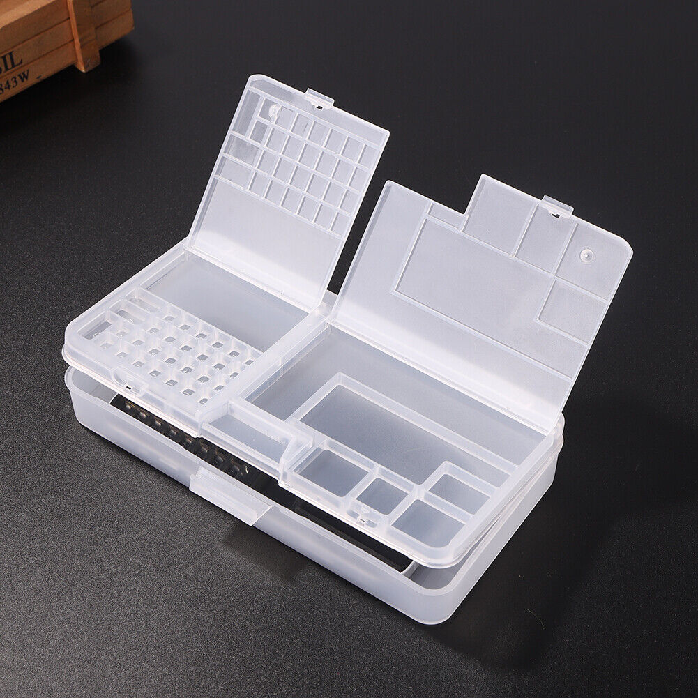 Double-Layer Phone Components Storage Box Motherboard Repair Tool Organizer