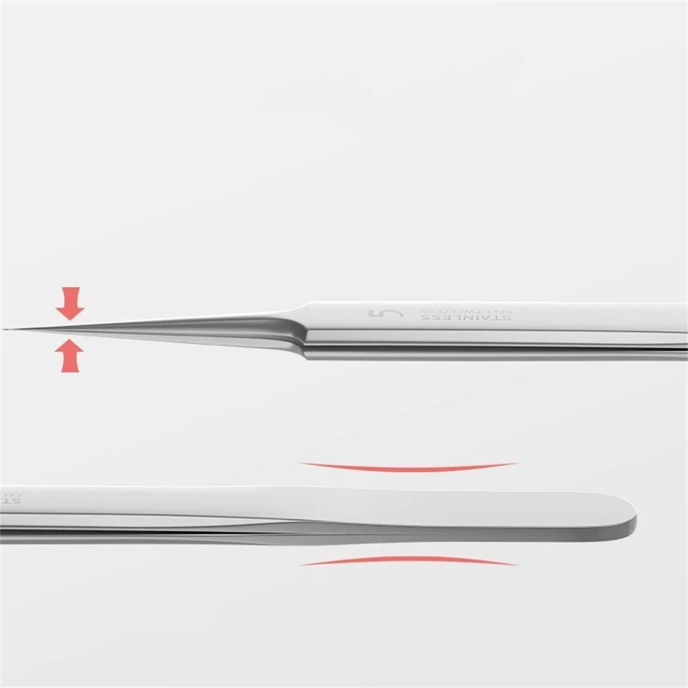 Acne Needle Tool Acne Clip Tweezers Blackhead Clip Ultra-fine Cell Pimples Clip