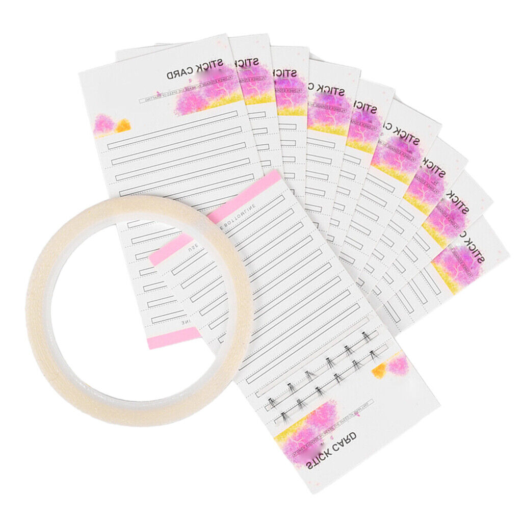 10  Cluster  Extensions Individual False Eye Lashes Organizers
