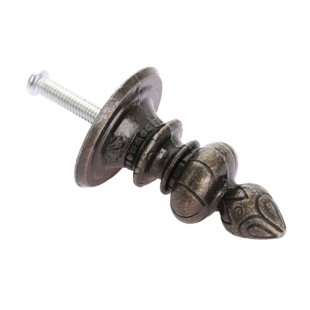 Tower Shape Drawer Cabinet Knobs Gift Jewelry Box Wardrobe Pull Handle 39mm*27mm