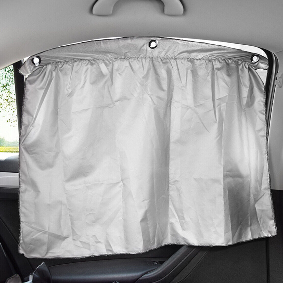 2pcs Car Sun Shade Side Window Curtain Auto UV Protection Accessories Kit
