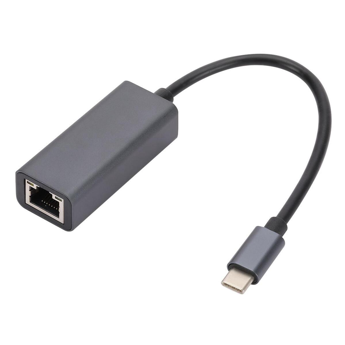 USB C to Ethernet Adapter Type C to Gigabit Ethernet for Switch Laptop PC