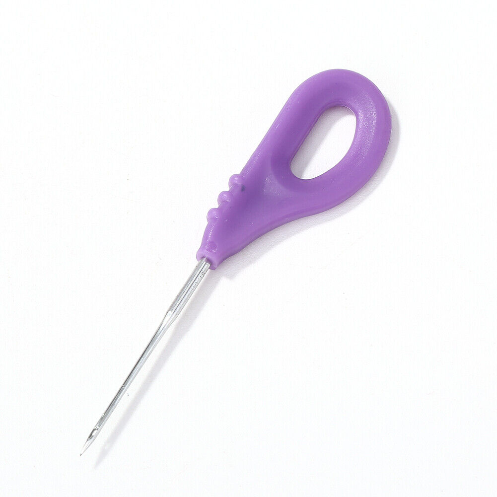 Fishing Boilies Bait Gate Needle for Hair Rig Carp Fishing Tackle (Purple)