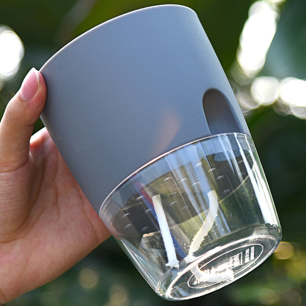 Watering Planter Self Watering Flower Pot Water Storage Basin (8.2cm)