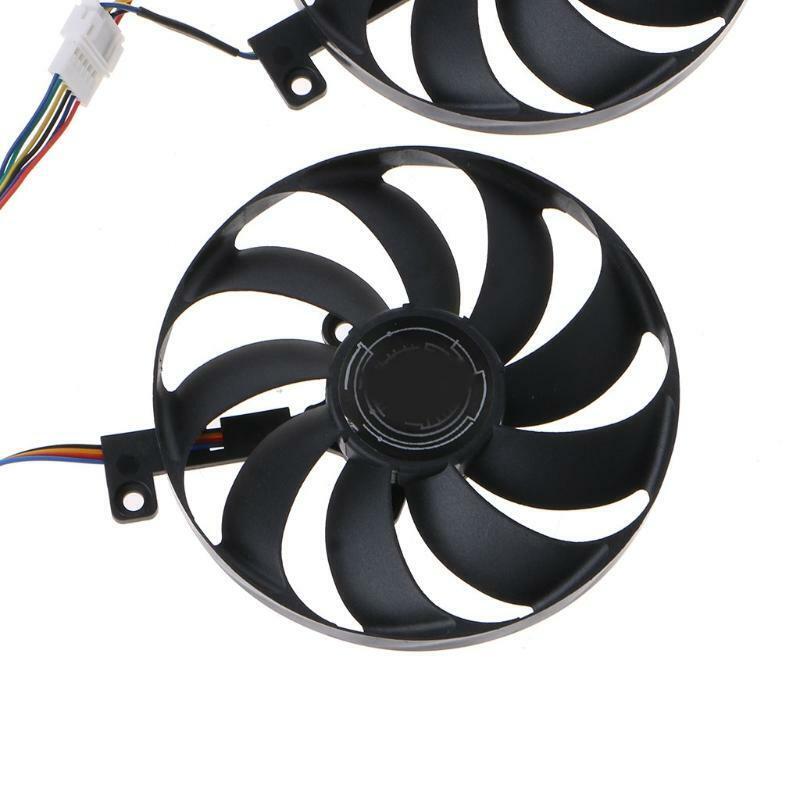 3Pcs 88MM T129215SU 7Pin Cooling Fan for ROG STRIX RTX 2080 2080Ti 12V 0.5A