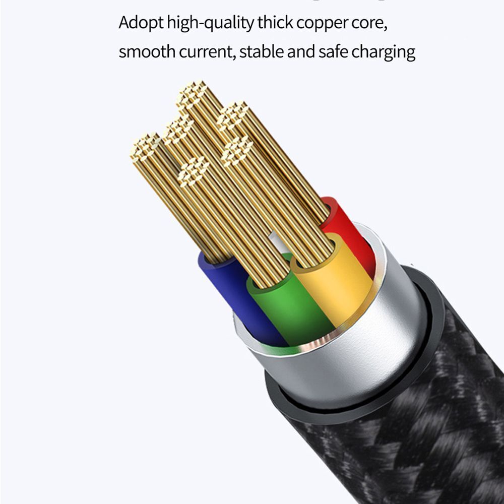 Extension Cable Type-C Male To Male PD 60W USB C Cable 3A Fast Charging