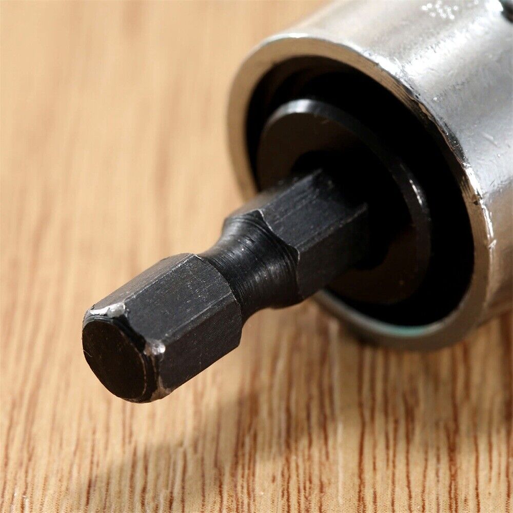 Adjustable 105 Angle Screwdriver Driver Drill Bit Socket Holder Adapter Bit Hex