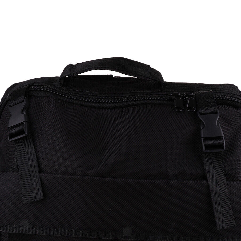 Durable Thick Padded 96 Bass Piano Accordion Case w/Accessory Pockets