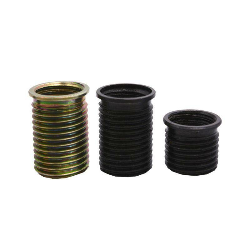 16 Pcs M14x1.25 Spark Plug Rethread Thread Repair Tools Kit Wire Sleeve w/ Case