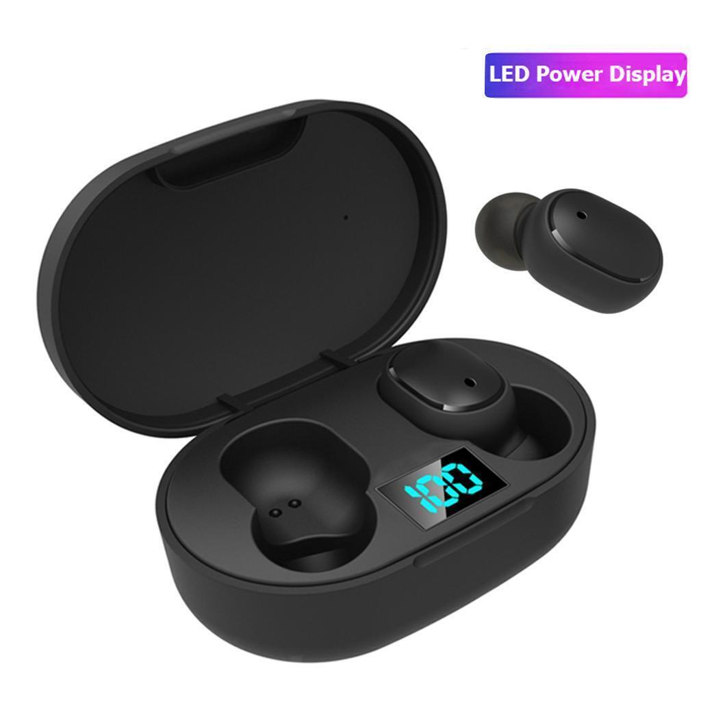 E6S TWS Wireless BT 5.0 In Ear Headphones Sport Stereo Headset Sweatproof