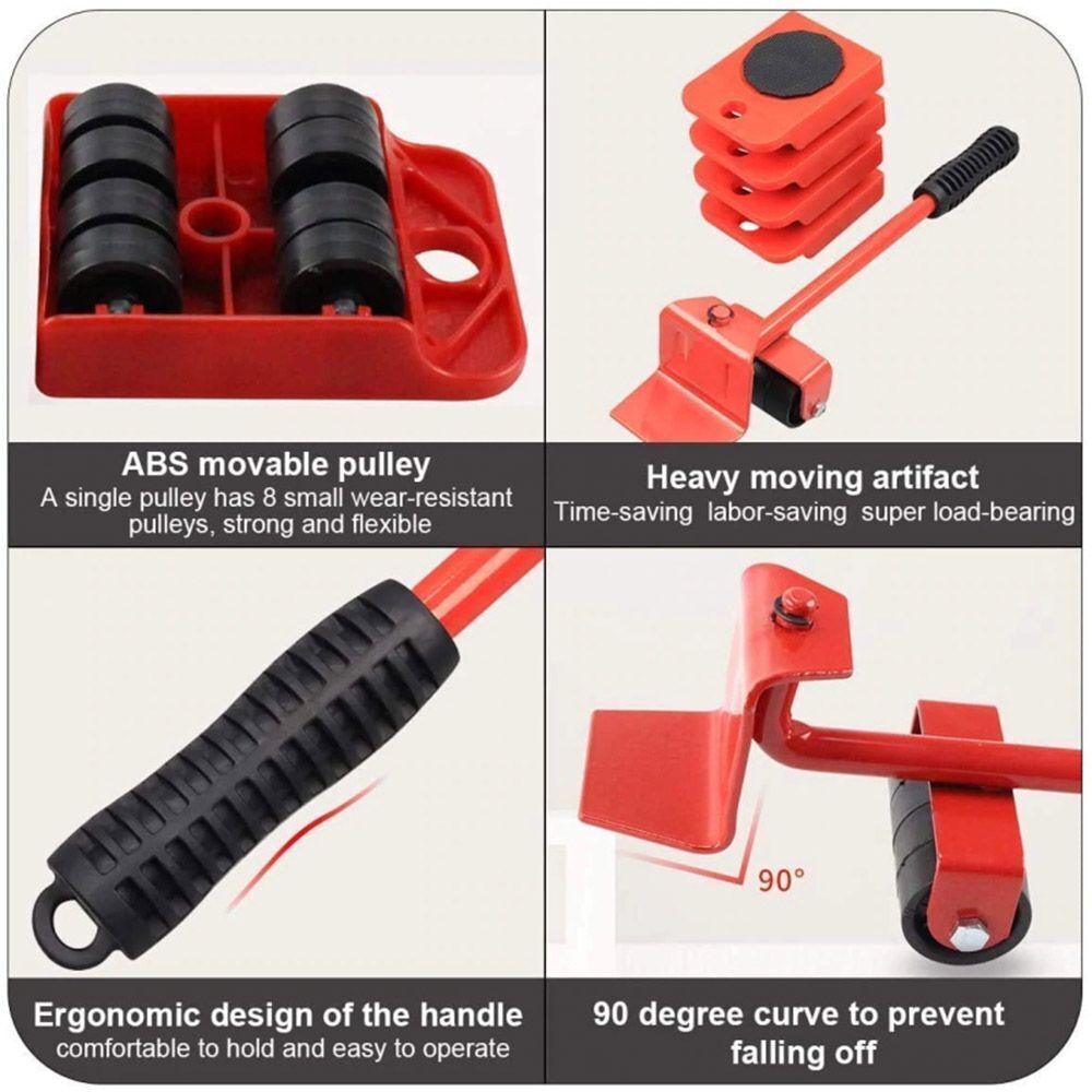 Moving  Stuffs Furniture Lifter Roller Furniture Mover Set Moving Appliance