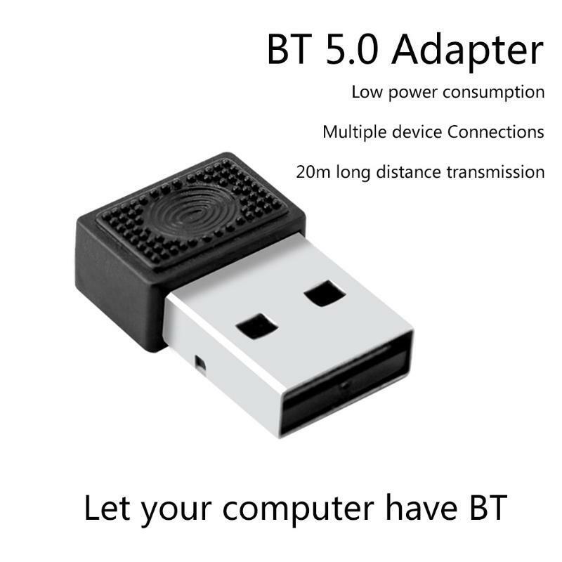 USB Mini Bluetooth-compatible 5.0 Adapter Low Power Consumption Portable