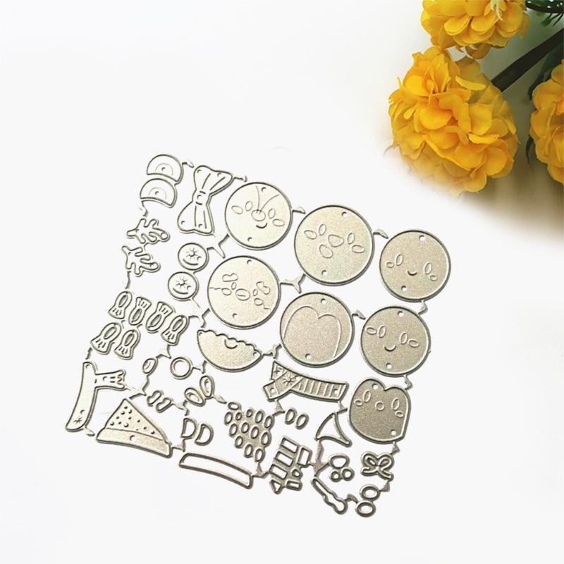 Cartoon Snowman Metal Cutting Die for DIY Art Crafts Scrapbook Photo Album Decor