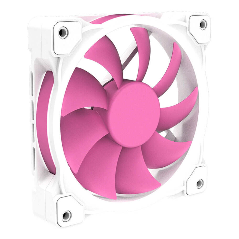 ID-COOLING ZF-12025-W 12V DC Cooling Fan Desktop PC Chassis Cooler Radiator