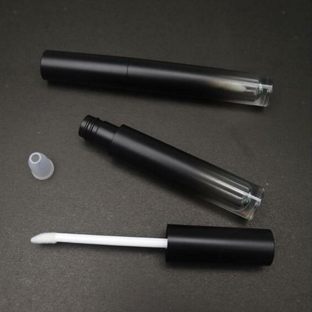 3 4.5ml Black Empty  Gloss DIY Tubes Lip Glaze Bottles