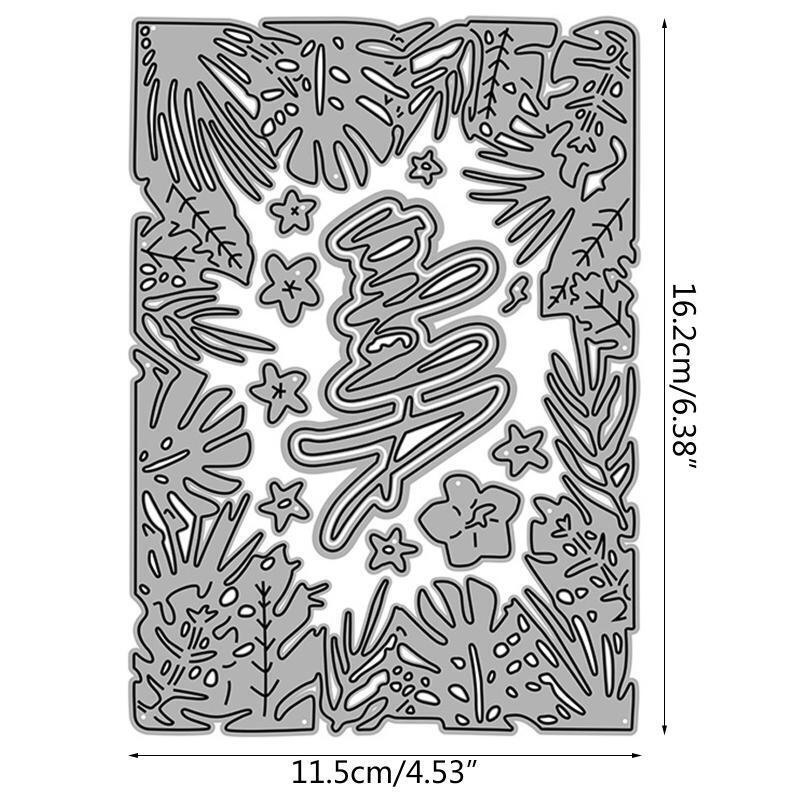 Flower Embossing Die Cut Stencil for DIY Scrapbooking Album Decorative Card