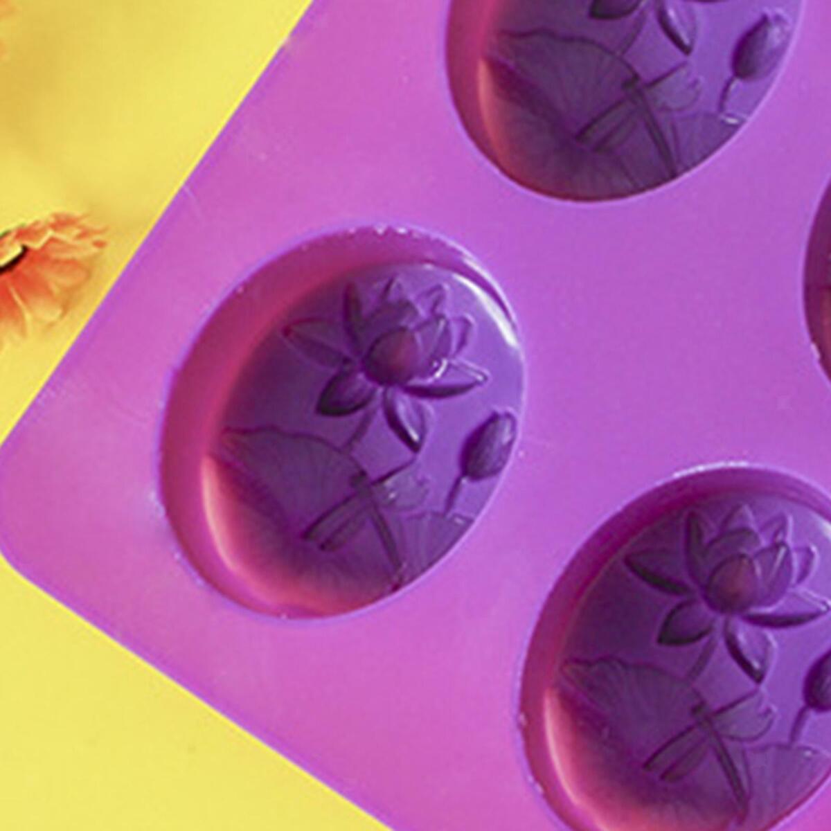 2x Silicone    for  Making Craft Mooncake Pudding Jelly Mould