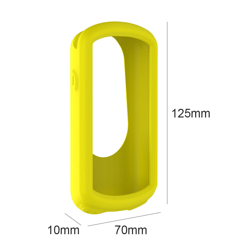 Silicone Bike Computer Cover for Garmin Edge 1030 Plus/Edge 1030 (Yellow)