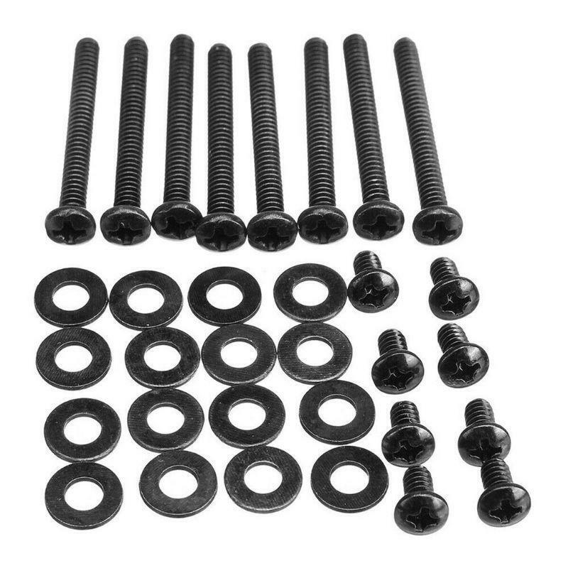 Durable Metal Water Cooling Radiator Screw Kit Black For Corsair Hydro Series