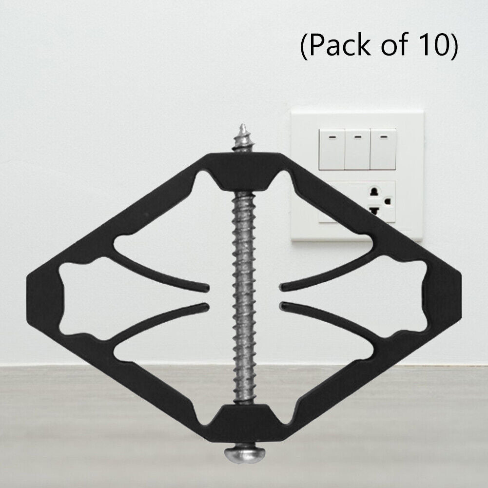10pcs 86mm Wall Socket Switch Bottom Box Fixed Support Rod Cassette Repair