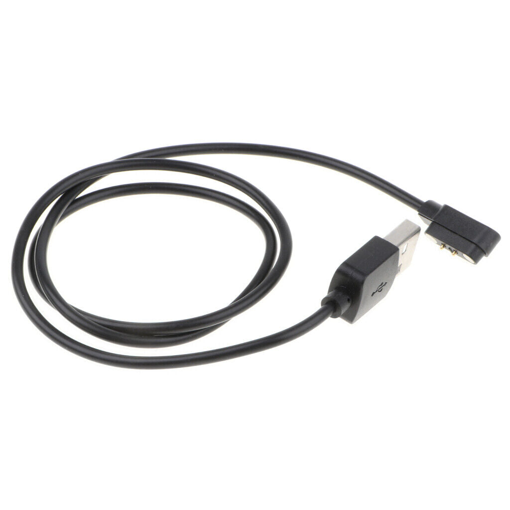 2 Pin 2pcs Charger Magnetic Charging  USB Cable  Watch Bracelet 4mm