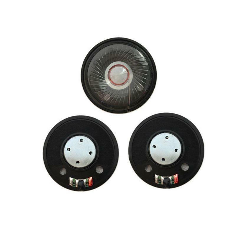 2PCS 50mm Headphone Speaker Headset Driver 32Ohm 112db HIFI Speaker Repair Parts