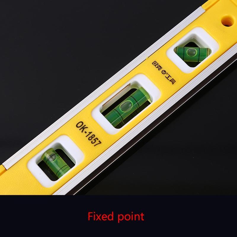 Upgraded 9-Inch Magnetic Square Level with 3 Vials Aluminum & ABS Made Small