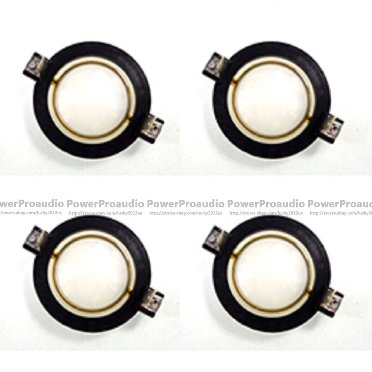 4PCS Diaphragm for RCF ND1411, RCF ND1410, RCF CD1411, 8 Ohm CCAW Wire