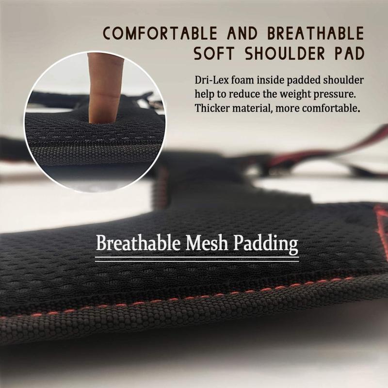 Magnetic Suspenders Tool Belt Suspenders with Phone Holder Pencil Holder H Type