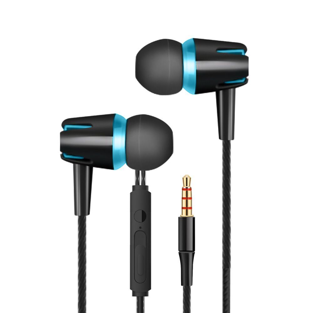 Music with Microphone Sports Headphones Headset Stereo Earphone In-Ear Earbuds