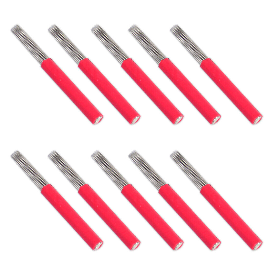 10x 19 Round Needles Eyebrow Tattoo Microblading Semi Permanent Makeup Blade Li