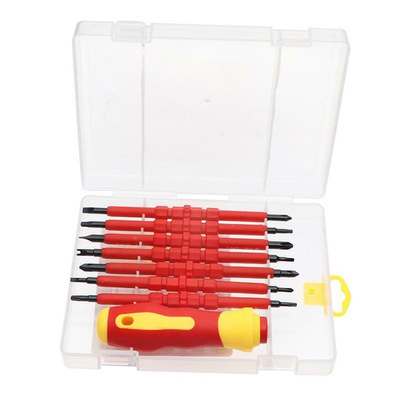 Crimping Wire Stripper Tubular Pliers Insulated Screwdriver Set Screw Driver Bit