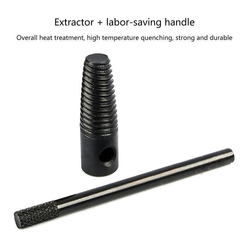 Tap Faucet Valve Screw Extractor Pipe Remover Tools Damaged Bolt Extractor Cr-v