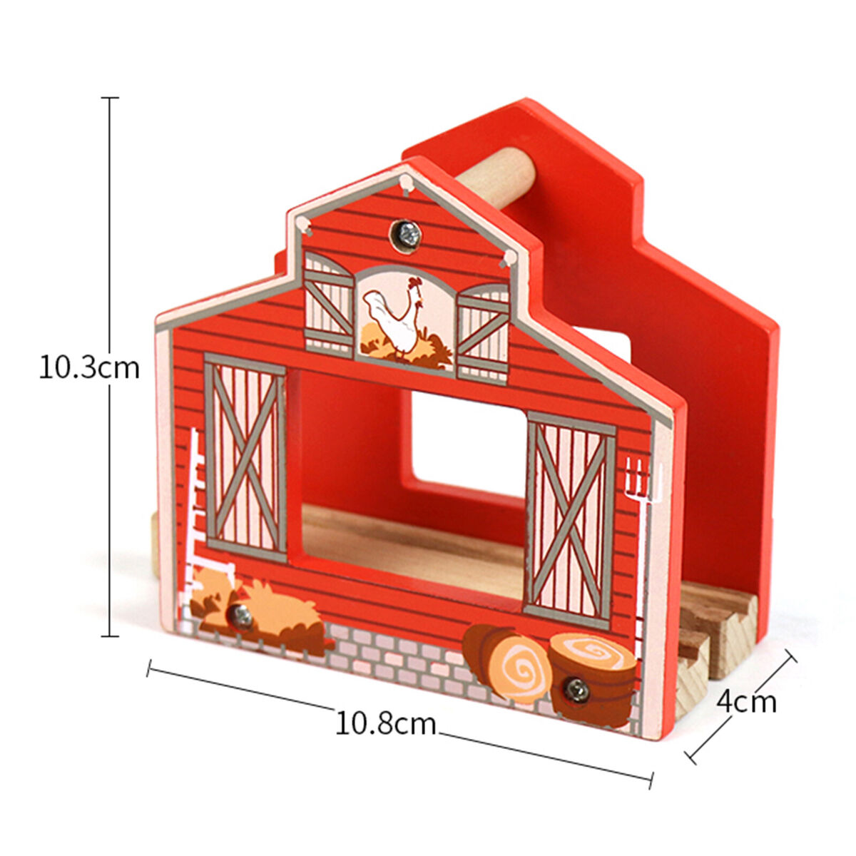 Wooden Chicken House  Track Accessories,  Set  Early