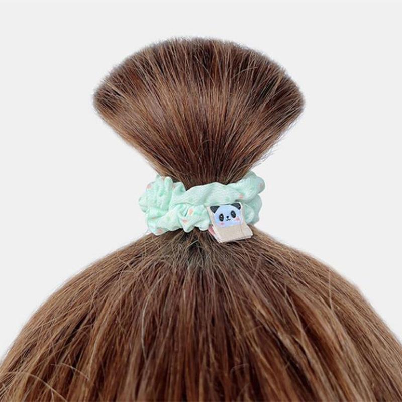 Elegant Elastic Hair Bands Cartoon Element Scrunchy Ponytail Hair Rope for Girl