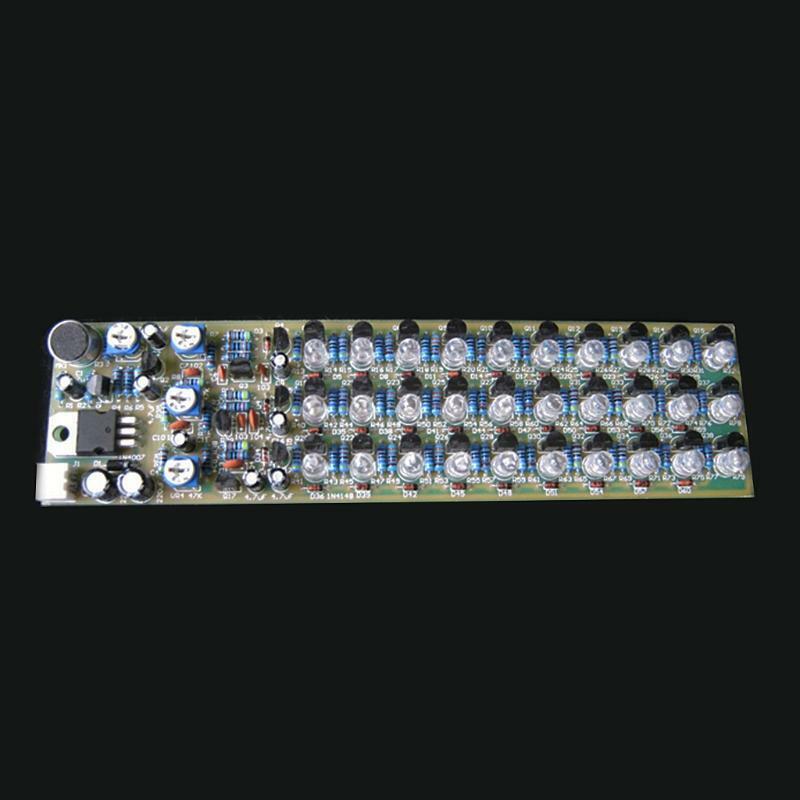9-15V Voice Control Level Indicating LED Electronic Production DIY Kit