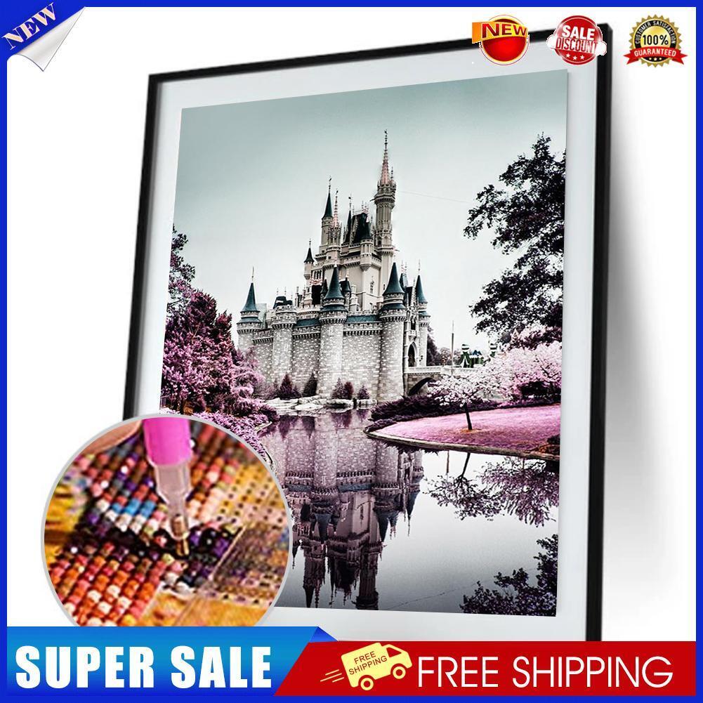 Pagoda 5D Diamond Painting DIY Embroidery Craft Cross Stitch Home Decor
