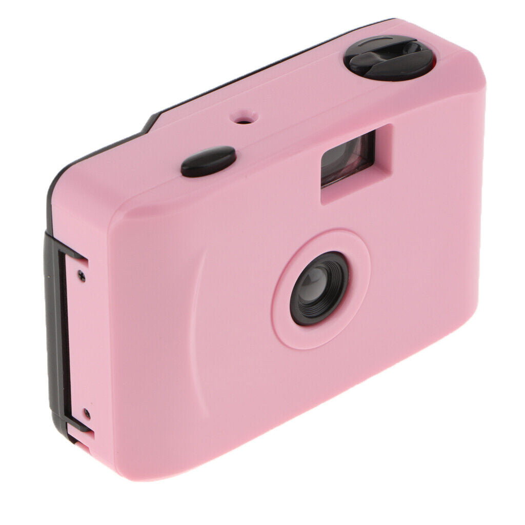 Underwater Waterproof  Camera Mini  35mm Film with Housing Case Pink