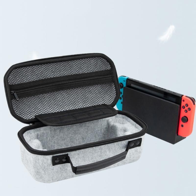Hard EVA Shell Travel Carry Case Container Organizer Bag for Switch OLED Console