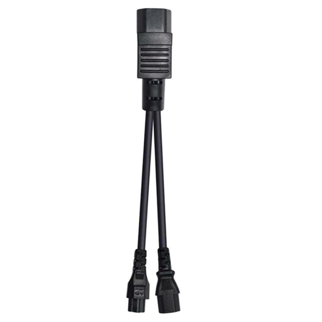 IEC320 C14 to C13 + C5 Y Shaped Splitter  1 to 2 Cable 3  Server