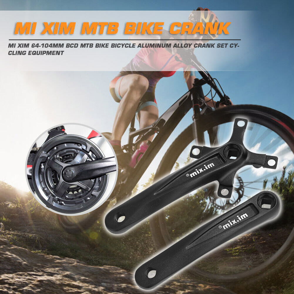 Mi Xim 64-104mm BCD MTB Bicycle Aluminum Alloy Crank Set Riding Equipment