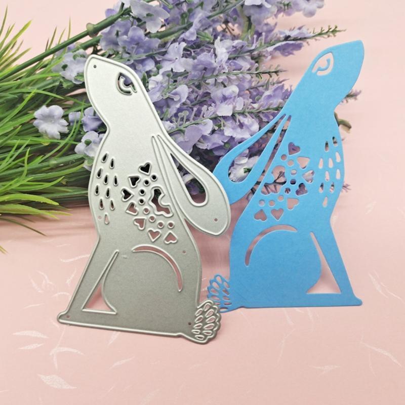 Easter Heart Bunny Metal Cutting Dies Stencil DIY Scrapbooking Album Paper Card